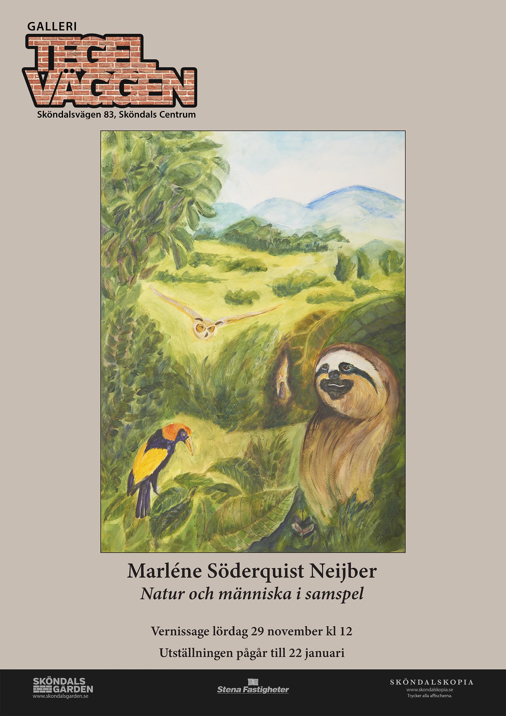 Vernissage – ”Natur och människa i samspel”