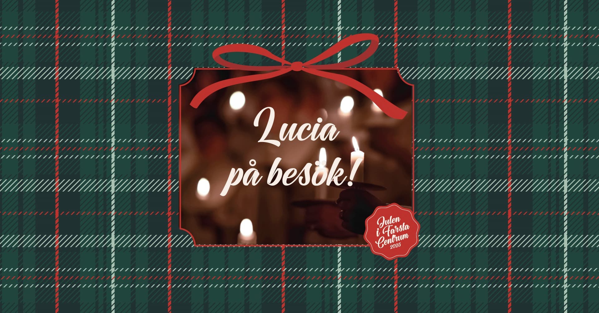 Luciafirande i Farsta Centrum med Adolf Fredriks musikklasser